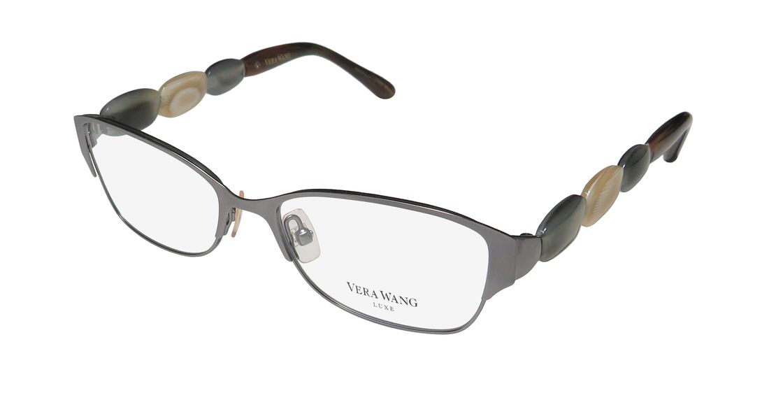 VERA WANG LUXE ODILE EXCLUSIVE SERIES HANDMADE HIP & CHIC EYEGLASS FRAME/GLASSES